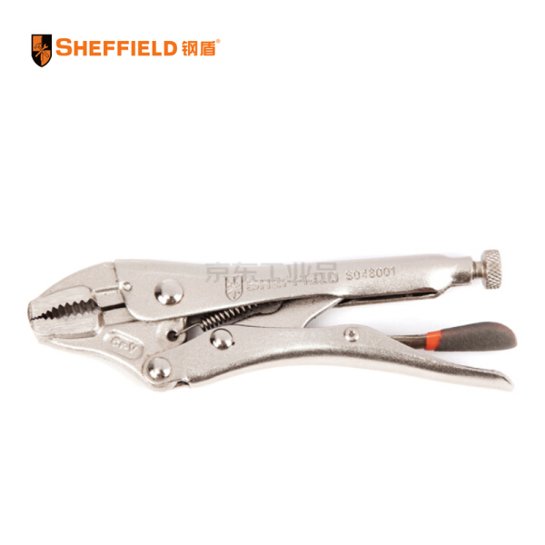 钢盾(sheffield) 弧齿大力钳10寸;s048003