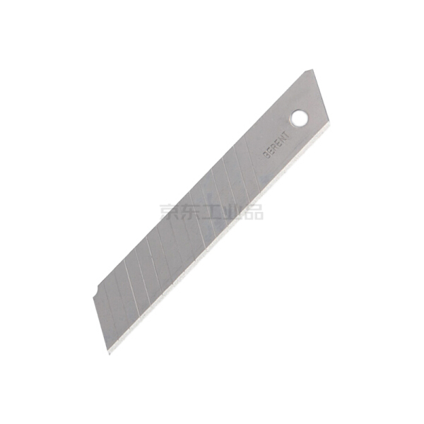 百锐工具(berent) 美工刀片a-100x18mm,10片每盒,10片
