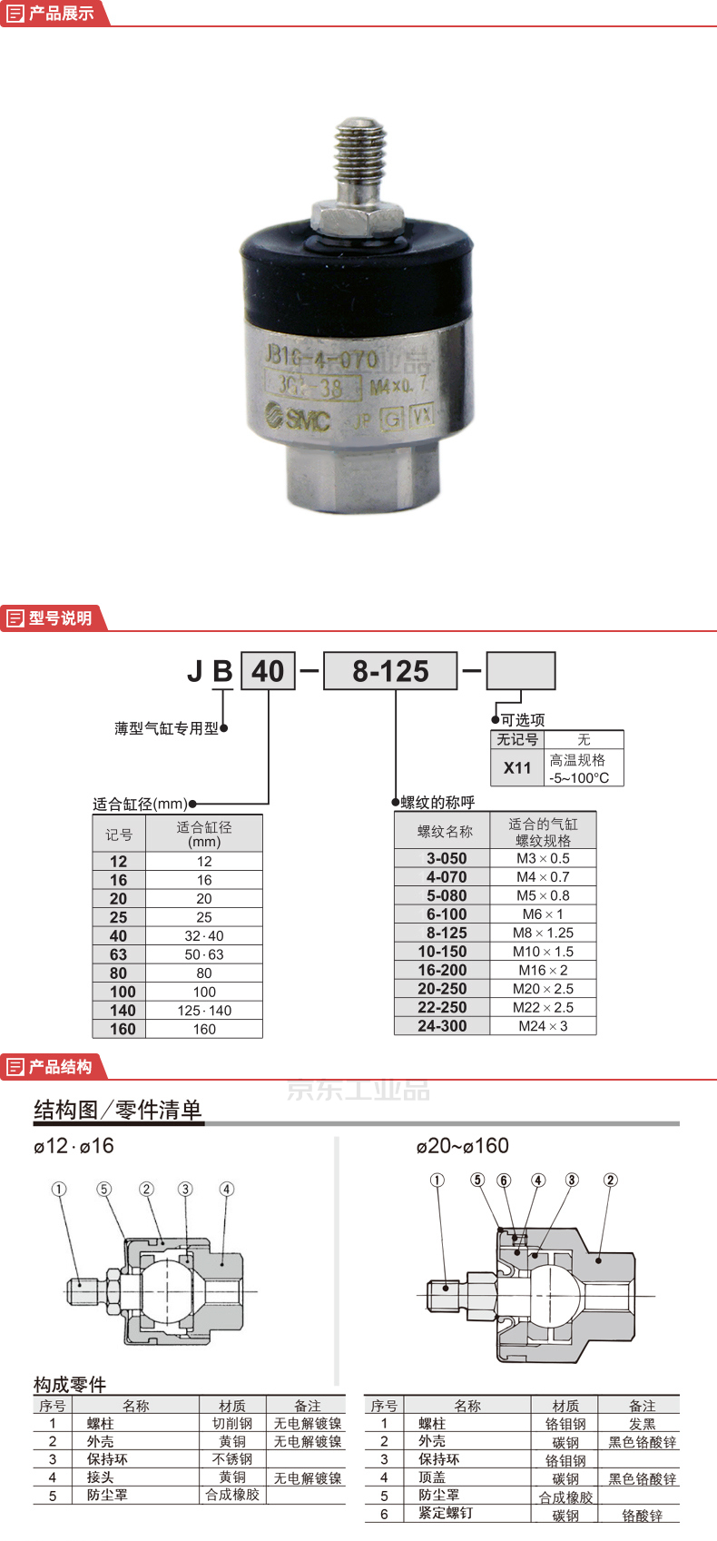 c 浮动接头;jb16-4-070