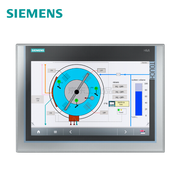 西门子 siplus hmi tp1200 精智面板,1280×800;6ag11240mc014ax0