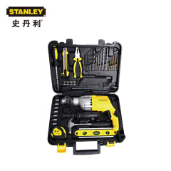史丹利 720w 13mm冲击钻金属齿轮箱套装;STDH7213V