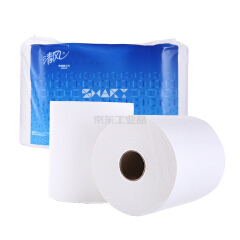 清风 SMART系列1层160米/卷筒擦手纸,2卷/提,4提/箱;BH22AC