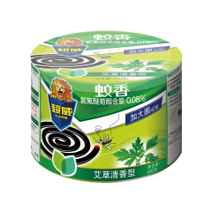 立白 超威微烟蚊香(艾草加大盘)40盘/桶*18,40盘/桶,18桶/箱;6920174761535