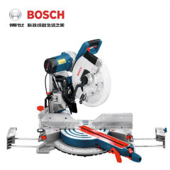 博世(BOSCH) 锯铝机双斜角滑动式斜切锯/斜断锯/铝合金切割机,1台/箱;GCM 12 GDL
