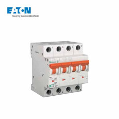 伊顿穆勒 电子式过载保护漏电断路器PLD10,20A,D,1N,30mA,AC,瞬动型;PLD10-20/1N/D/003