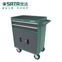 世达 汽修2抽屉工具车770x470x896MM;95123