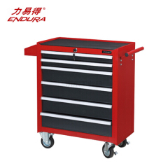 力易得 6抽屉小型工具车616×330×658mm;E8147