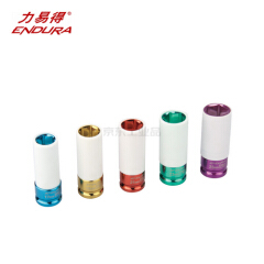 力易得 12.5mm防伤轮胎拆装套筒17mm;1/2