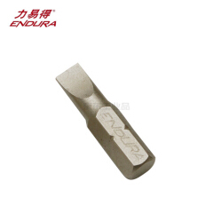 力易得 6.3mm系列25mm一字旋具头3mm;E6811