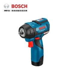 博世(BOSCH) 锂电充电式冲击扳手(2电1充 2.0Ah)；GDS 12V-EC