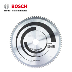 博世(BOSCH) 多功能圆锯片 184*2.0/1.5*25.4 T60；2608642194