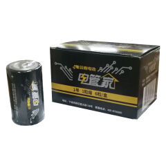 双鹿 双鹿碱性1号1粒缩电管家电池,6粒/盒;SLDC0003