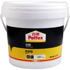 汉高 百得(Pattex)白胶优效型4公斤,1桶/箱;PXWG4C