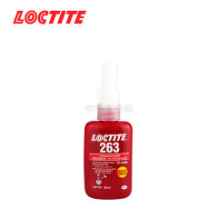 汉高 乐泰(LOCTITE) 红色耐油型高强度螺丝锁固胶,10支/盒,10盒/箱;263 50ml
