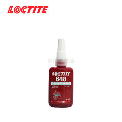 汉高(HENKEL)乐泰胶水 高强度耐油型固持胶 648固持胶 50ml