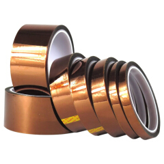 惠象 中性 金手指高温胶带(琥珀色)30mm*33m*50um,200卷/箱;HXGW3033