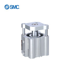 SMC 薄型气缸,带导杆,内置磁环;CDQMB20-50