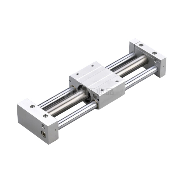 亚德客(airtac) 磁耦合无杆气缸,精密导杆型,两端调整螺丝,带磁环