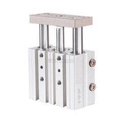 亚德客(AirTAC) 三轴带导杆气缸,双作用带磁环,直线轴承；TCL12X10S