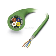 菲尼克斯 网络电缆,PROFINET CAT5(100 Mbps);VS-OE-OE-93B-100,0