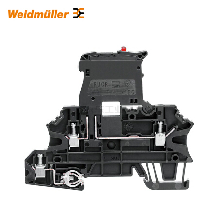 魏德米勒 W系列,熔断器型接线端子,接地型接线端子,额定横截面:2.5mm,螺钉联接；WMF 2.5 FU PE 30-70V SW