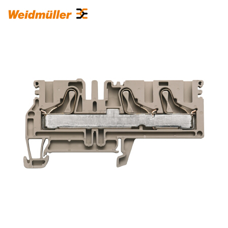 魏德米勒 直通型接线端子,PUSH IN,10mm,800V,57A,深褐；PDU 6/10/3AN