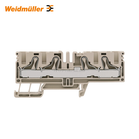 魏德米勒 直通型接线端子,PUSH IN,10mm,800V,57A,深褐；PDU 6/10/4AN