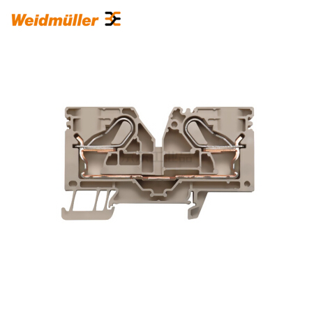 魏德米勒 P系列,电源端子,直通型接线端子,额定横截面:16mm,PUSH IN,直接安装；PEI 16