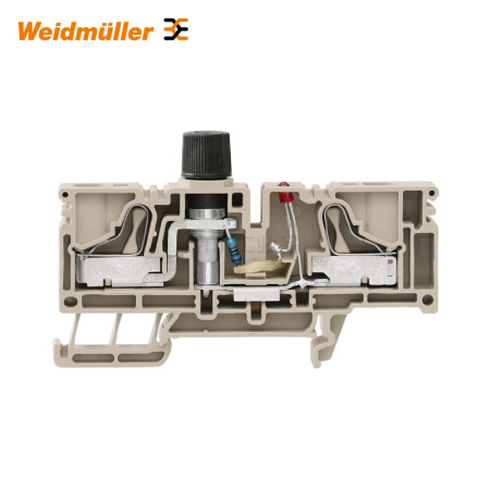 魏德米勒 P系列,熔断器型接线端子,额定横截面:6mm,PUSH IN；PSI 6/10/LD 10-36V