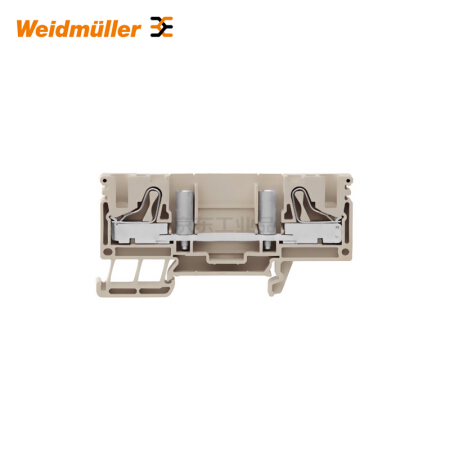 魏德米勒 电流测试端子,直通型接线端子,PUSH IN,6mm,800V,57A,深褐；PTD 6/10/STB
