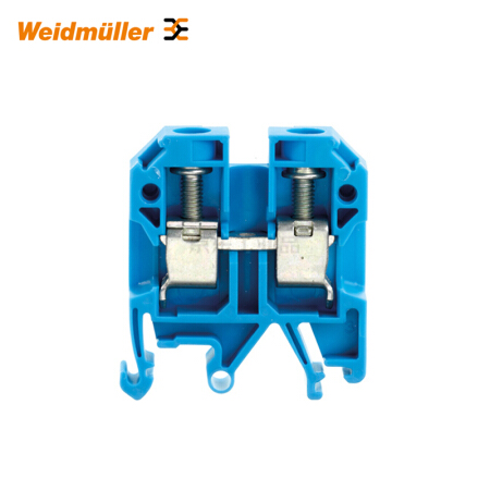 魏德米勒 SAK系列,直通型接线端子,额定横截面:10mm,螺钉联接,直接安装；SAK 10/EN BL