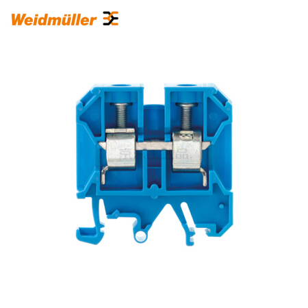 魏德米勒 SAK系列,直通型接线端子,额定横截面:16mm,螺钉联接；SAK 16/EN BL