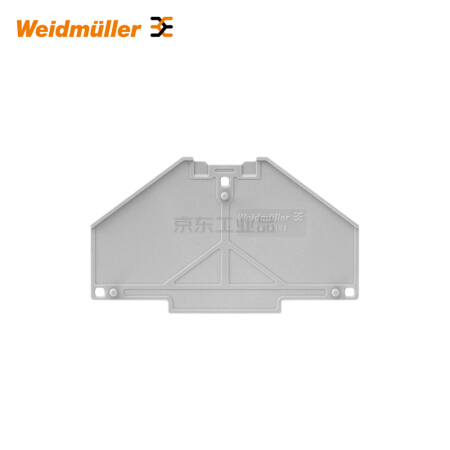 魏德米勒 P系列,隔板,灰色,2mm,已打印,8-1,水平；TW PRV4 8-1