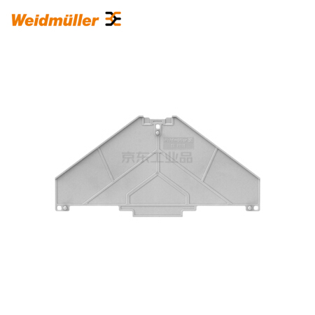 魏德米勒 P系列,隔板,灰色,2mm,已打印,+++-----,水平；TW PRV8 +++-----
