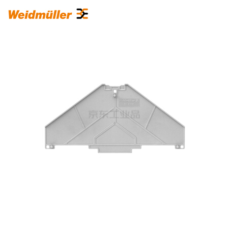 魏德米勒 P系列,隔板,灰色,2mm,打印的 0-7,水平；TW PRV8 0-7
