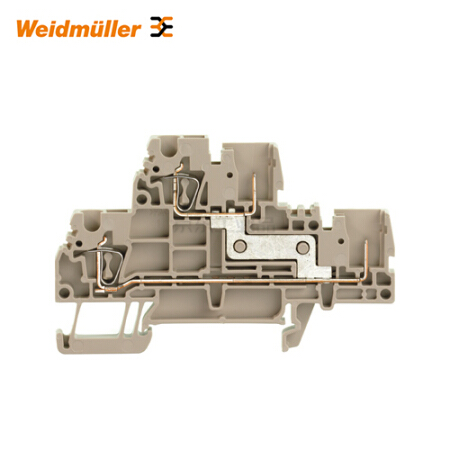 魏德米勒 Z系列,双层端子,额定横截面:2.5mm,弹片联接；ZDT 2.5/2 V