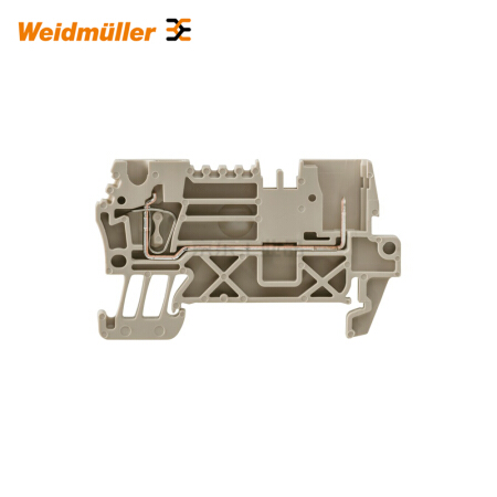 魏德米勒 Z系列,直通型接线端子,额定横截面:2.5mm,弹片联接；ZT 2.5/2AN/1 BL
