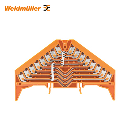 魏德米勒 P系列,电位分配器,额定横截面:1.5mm,层数:8,联接点数量:32,颜色:橙色；PPV 8 OR 35X15 DGR
