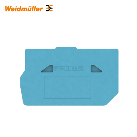 魏德米勒 接线端子附件,端板；PAP 2.5/4 BL