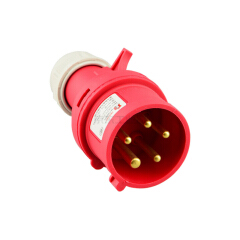 德力西电气 工业用插头;DEP2-025 32A 5芯 415V