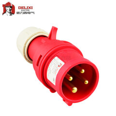 德力西电气 工业用插头;DEP2-014 16A 4芯 415V