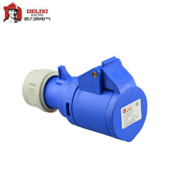 德力西电气 工业连接器,120个/箱;DEP2-213 16A 3芯 250V