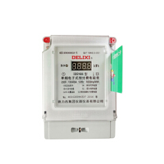 德力西电气 单相电子式预付费电能表;DDSY606 220V 1级 5(30)A