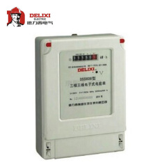 德力西电气 三相电能表;DSS606 3X380V 1级 3X3(6)A 互感式