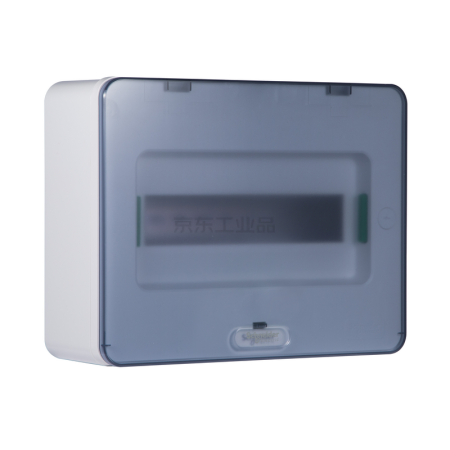 施耐德电气 明装透明门单排12位模数配电箱；TLM12T