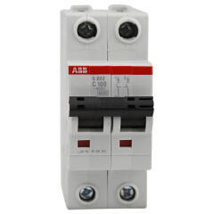 ABB 微型断路器；S202-C100