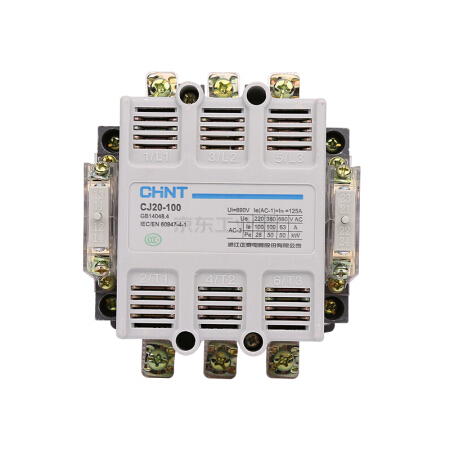 正泰 交流接触器;cj20-100 220v