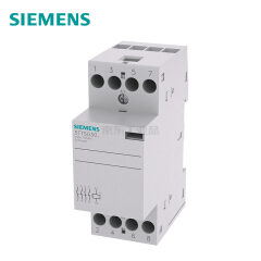 西门子 INSTA接触器带4个常开触点25A,230VAC220VDC控制电压;5TT5 25A 4NO 230AC/DC
