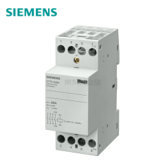 西门子 INSTA接触器带4个常开触点25A,控制电压230VAC;5TT5 25A 4NO 230AC