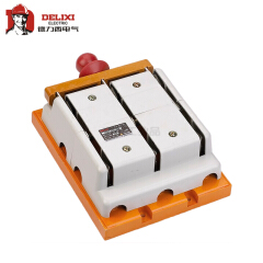 德力西电气 刀型隔离器；HS11-100/48 胶